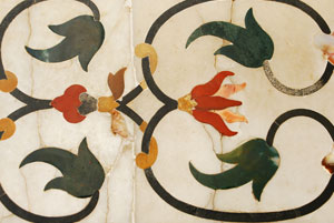 decorative elements of the taj mahal