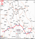 Bikaner to Ajmer Route Map
