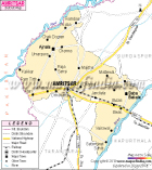 Amritsar District Map