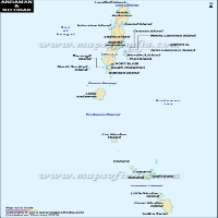 Andaman and Nicobar Map