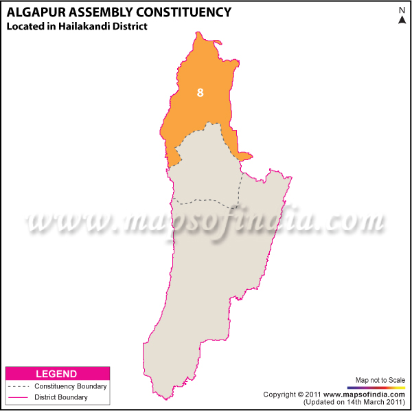 Algapur Assembly Constituency Result Map 2011