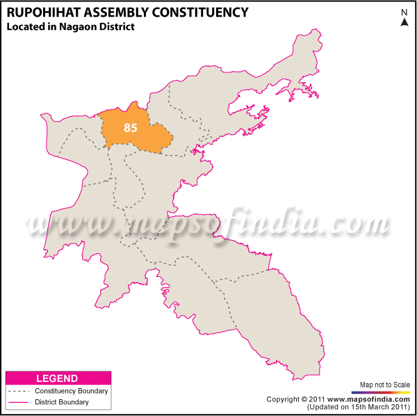 Rupohihat Assembly Constituency Result Map 2011