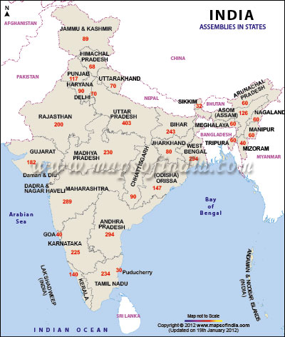 India Assembly Constituencies Map
