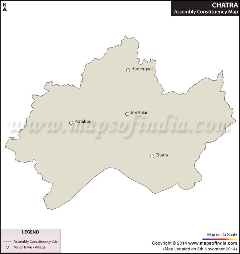 Map of Chatra Assembly Constituency