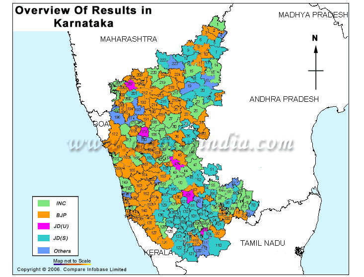 Karnataka Assembly Constituency Results 2004
