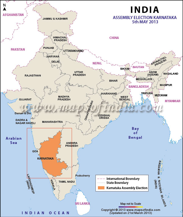 Legislative Assembly Election in May 2013