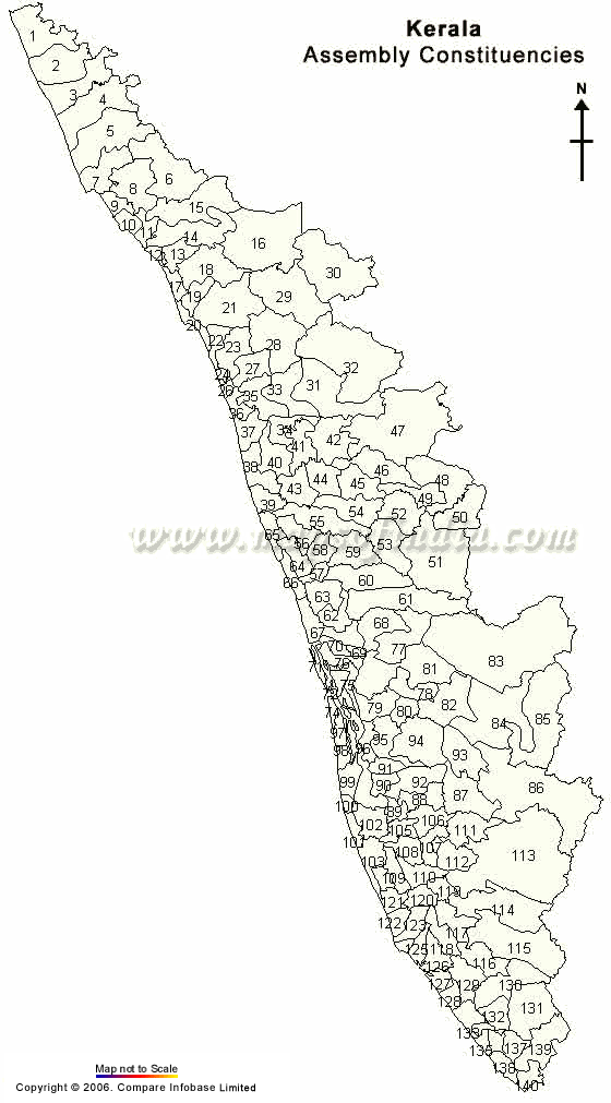 Kerala Assembly Constituency Map
