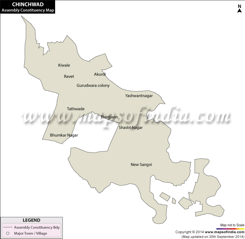 Chinchwad Assembly Constituency Map