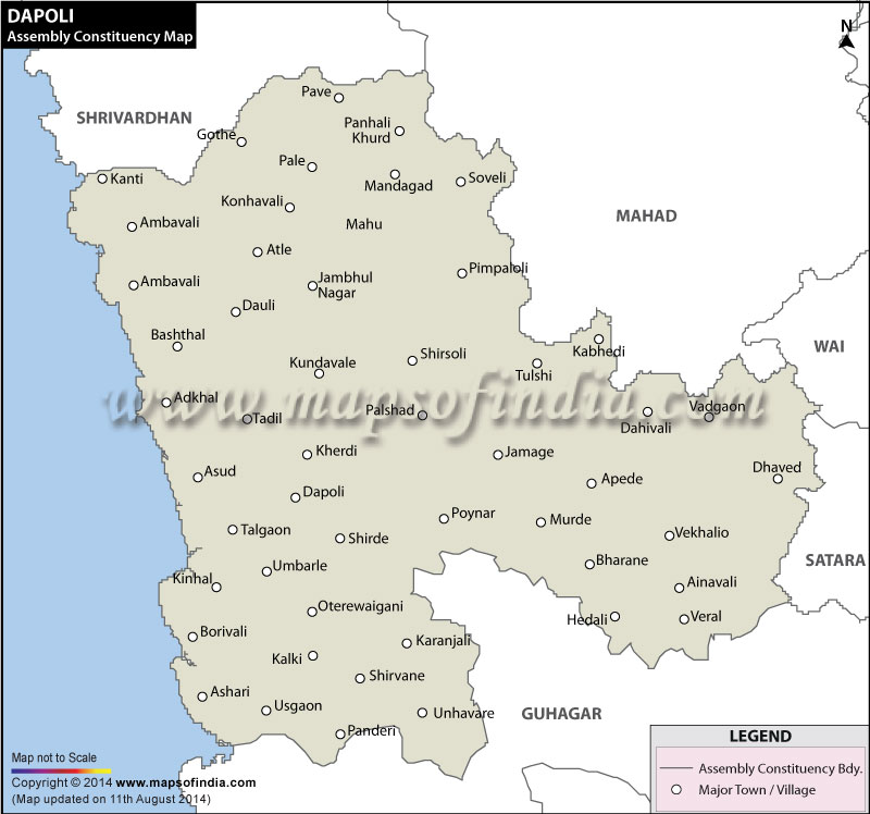 Dapoli Assembly Constituency Map