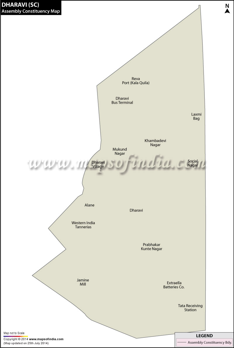 Dharavi Assembly Constituency Map