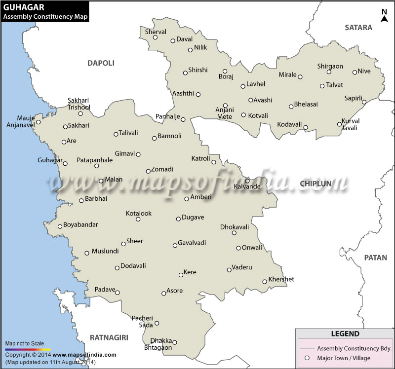 Guhagar Assembly Constituency Map