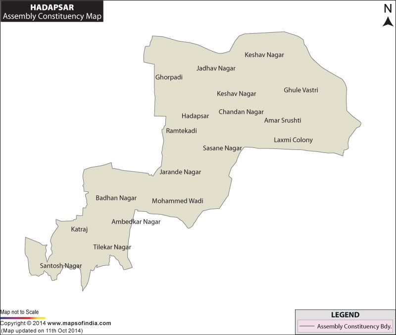 Hadapsar Assembly Constituency Map