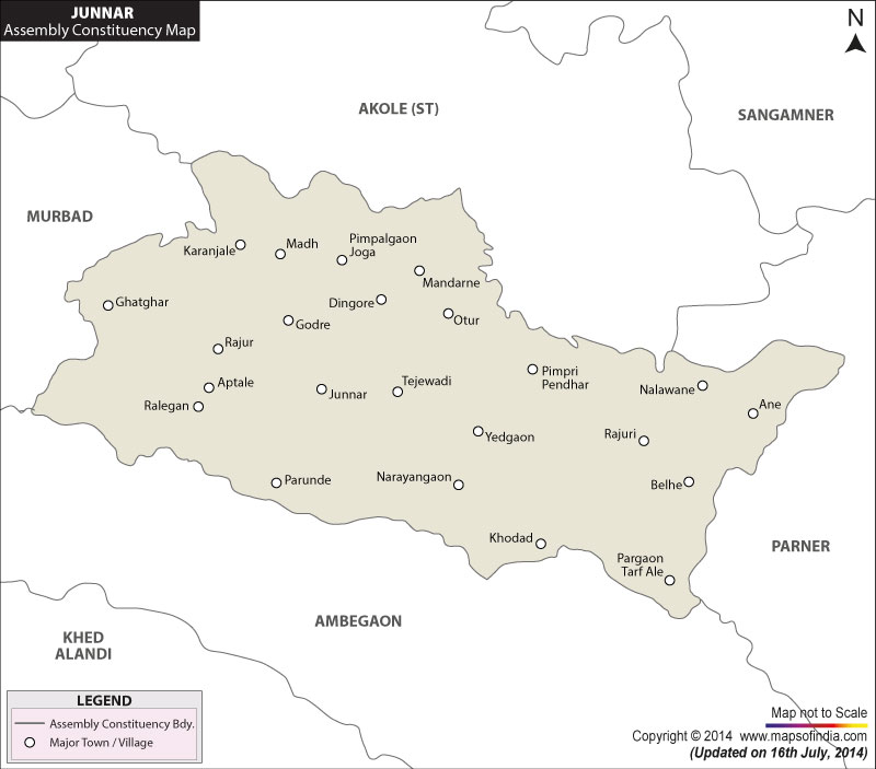 Junnar Assembly Constituency Map