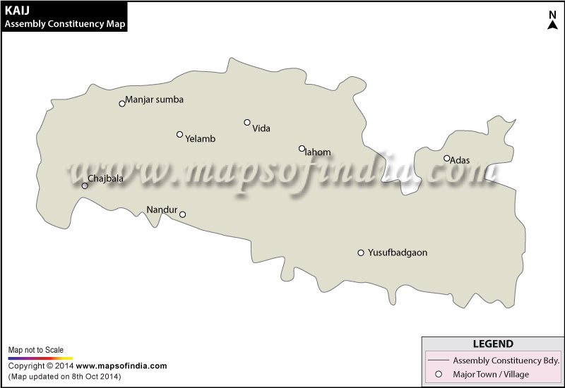 Kaij Assembly Constituency Map