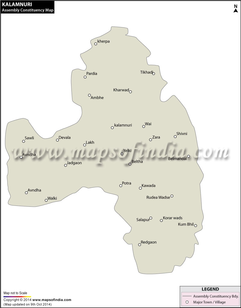 Kalamnuri Assembly Constituency Map