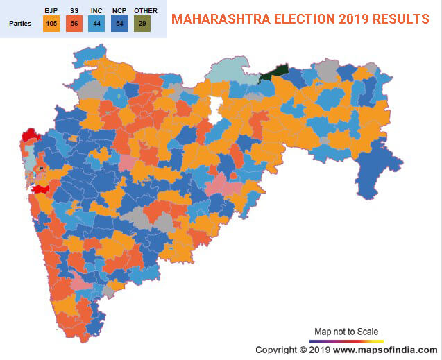 Map of india assembly elections