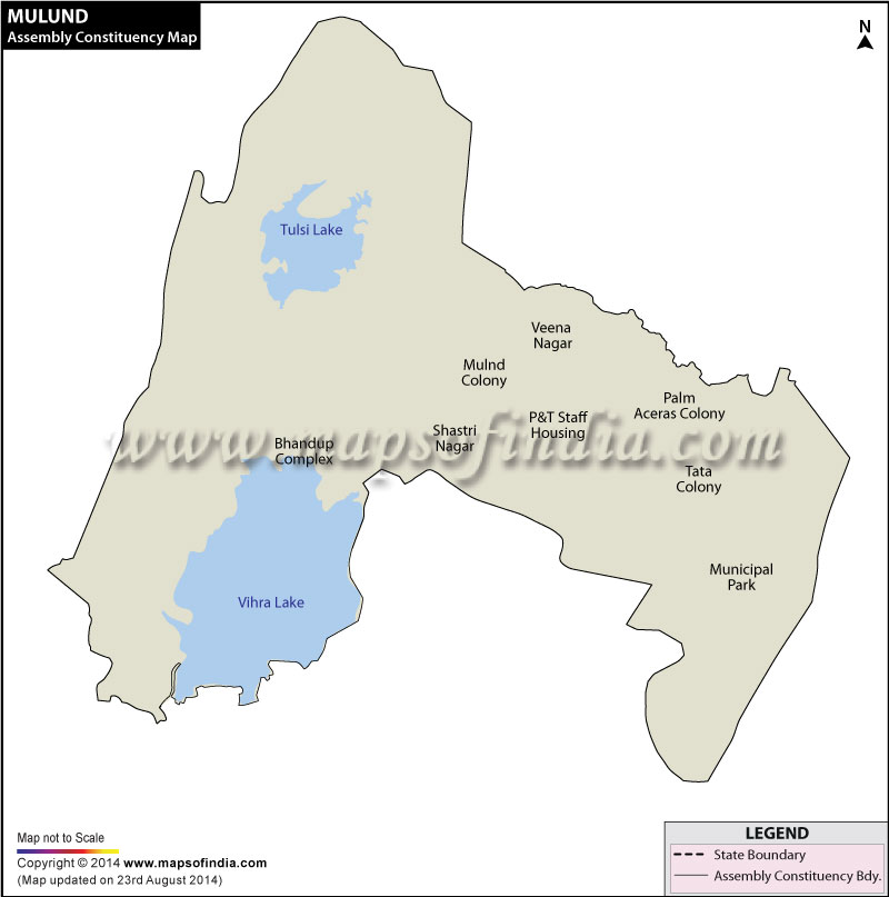 Mulund Assembly Constituency Map
