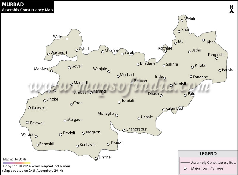 Murbad Assembly Constituency Map