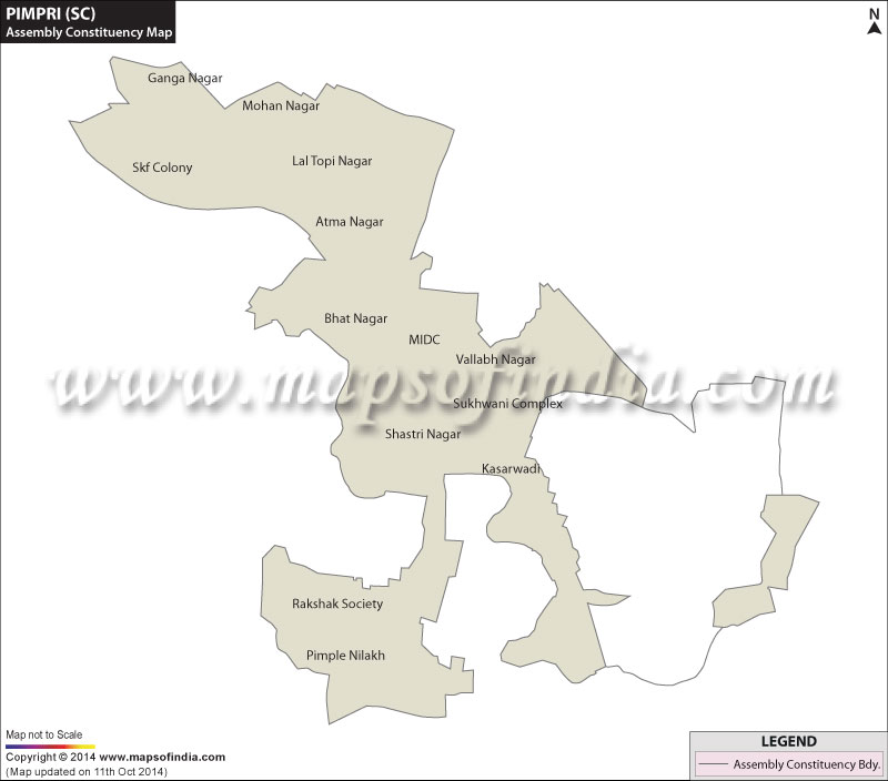Pimpri Assembly Constituency Map