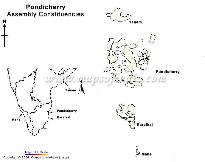 Pondicherry Assembly Constituency Map