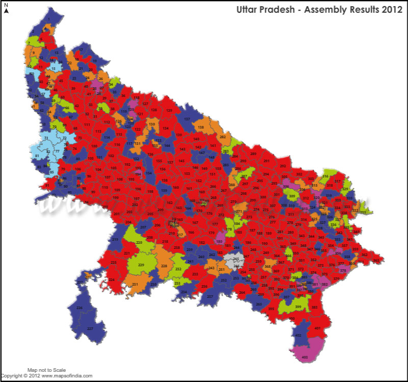 Uttar Pradesh Elections 2012 Results