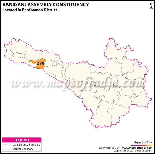 raniganj map