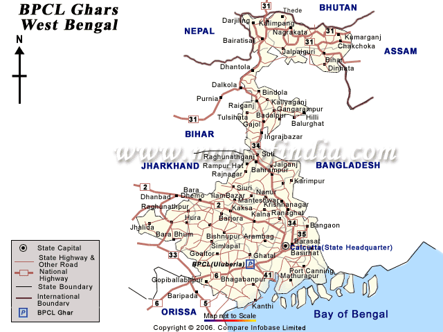 West Bengal BPCL Ghars