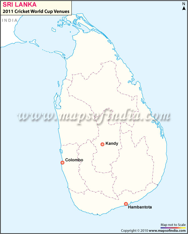 2011 cricket World Cup Venues - India