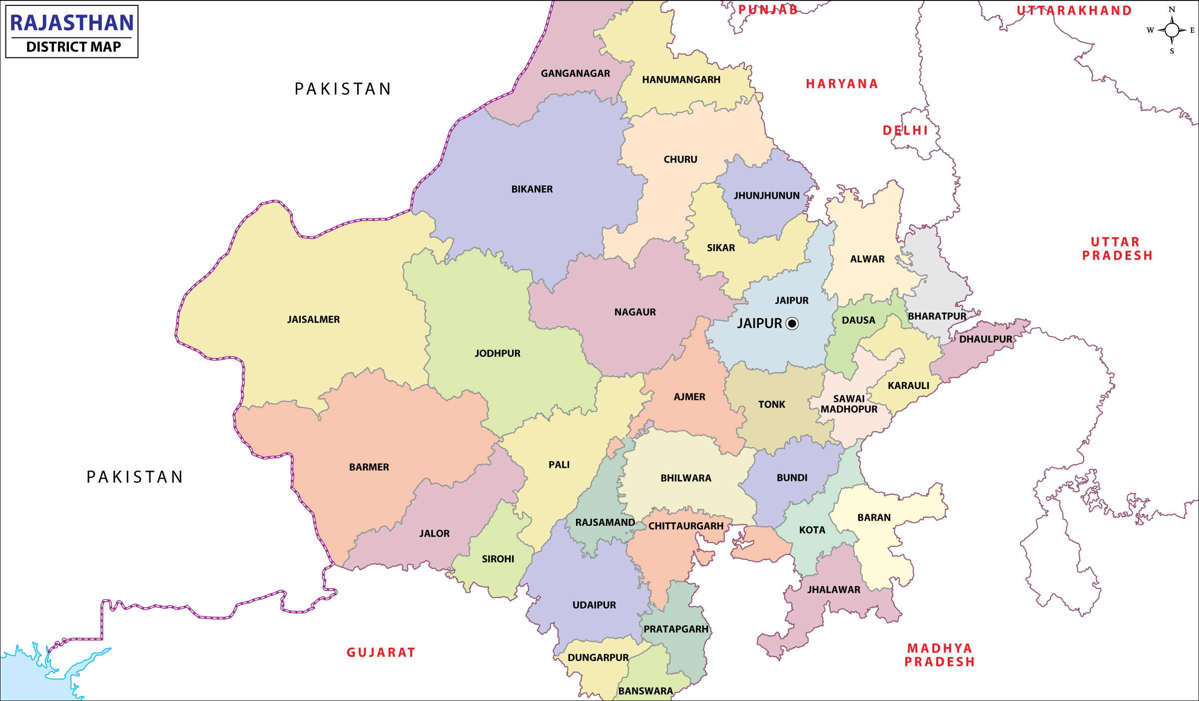 rajasthan-district
