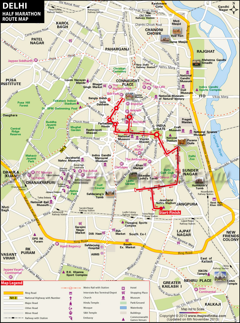Delhi Half Marathon 2014