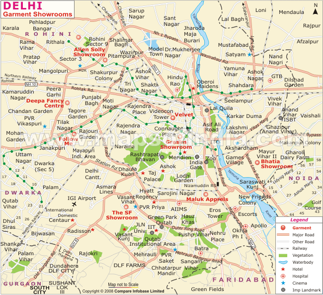 Garment Showrooms in Delhi