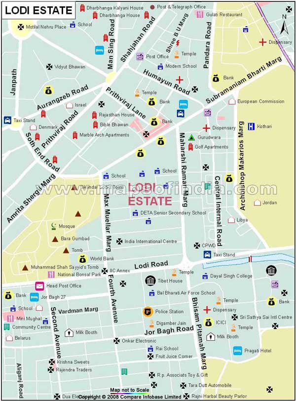 Lodi Estate Map Lodi Estate Map