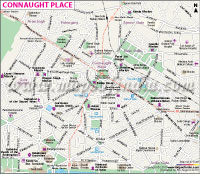Connaught Place Map