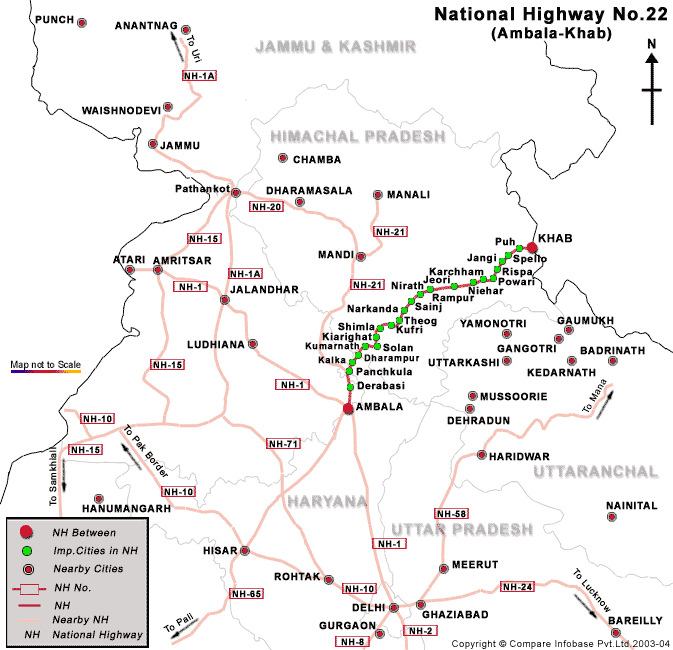 ambala map