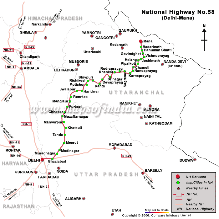 Driving Direction Map