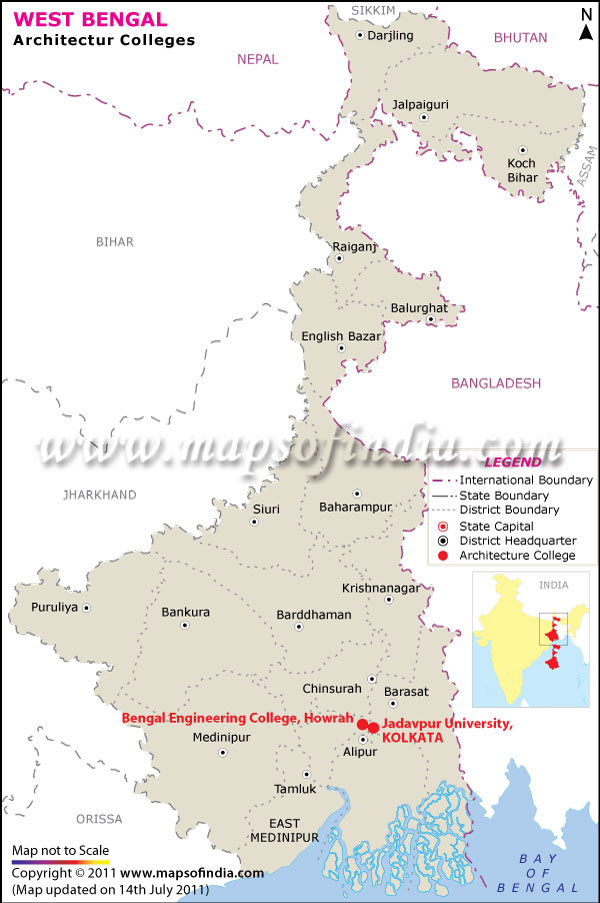 Top B.Arch Colleges in West Bengal, Best Architecture Colleges in West
