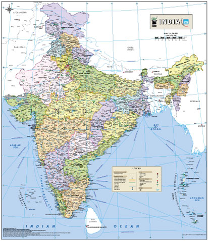 Free on Free Map Of India