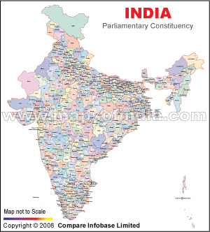 India Parlimentary Constituency Map
