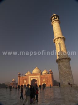 Minar At Dusk