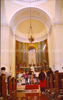 Inner view of Cathedral Church of the Redemption