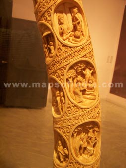 Intricate Sculpture at National Museum