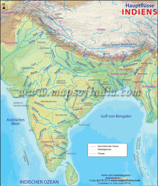 Flüsse Indiens