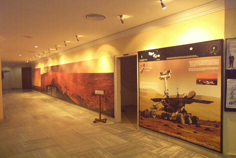 Gallery inside Birla Planetarium Jaipur