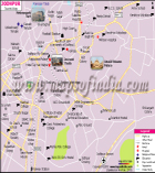 Jodhpur Tourist Map