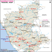 Karnataka Travel Map
