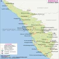 Kerala Travel Map
