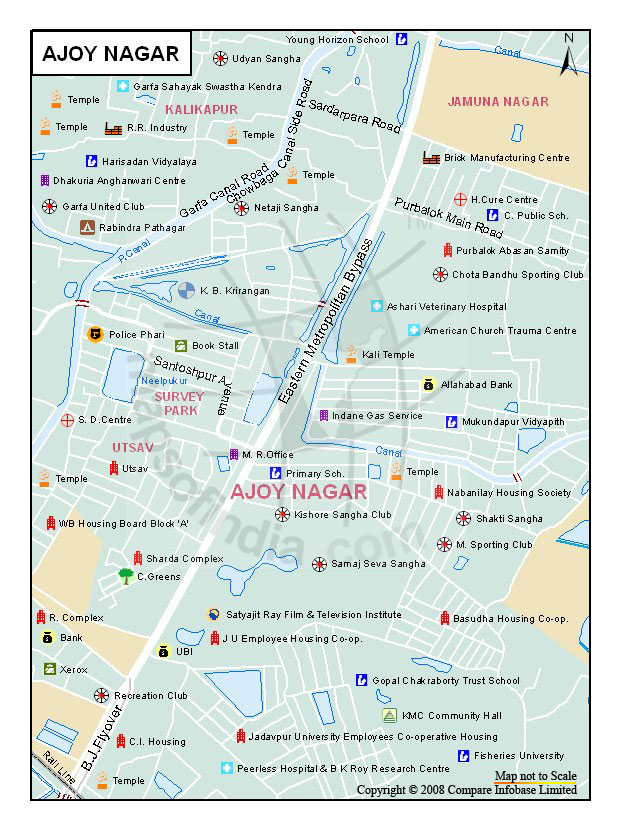 Ajoy Nagar Map