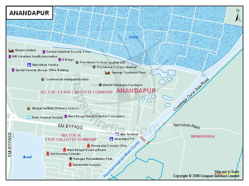 Anandapur Map