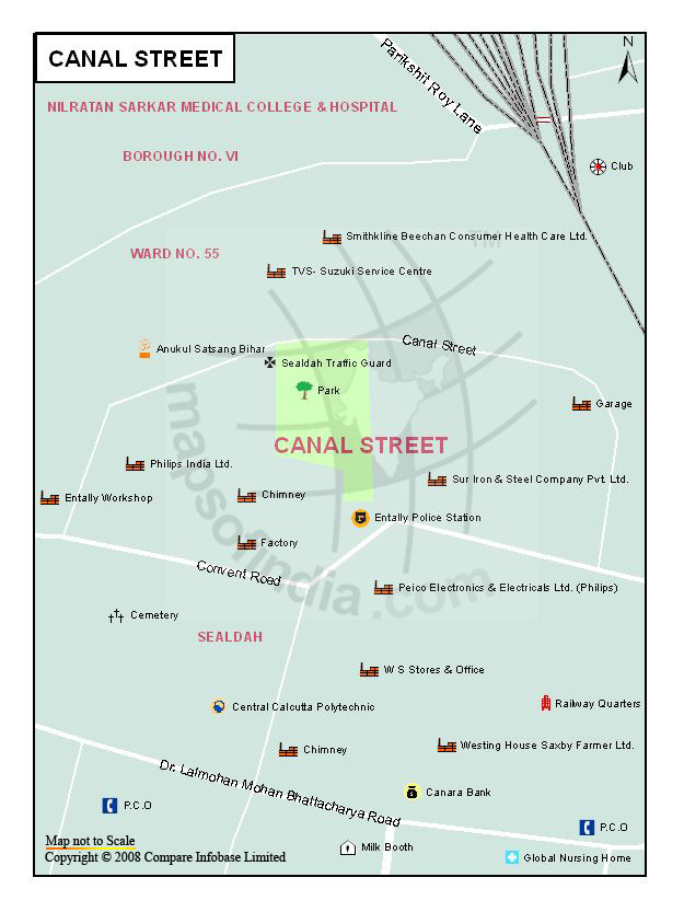 Canal Street Map
