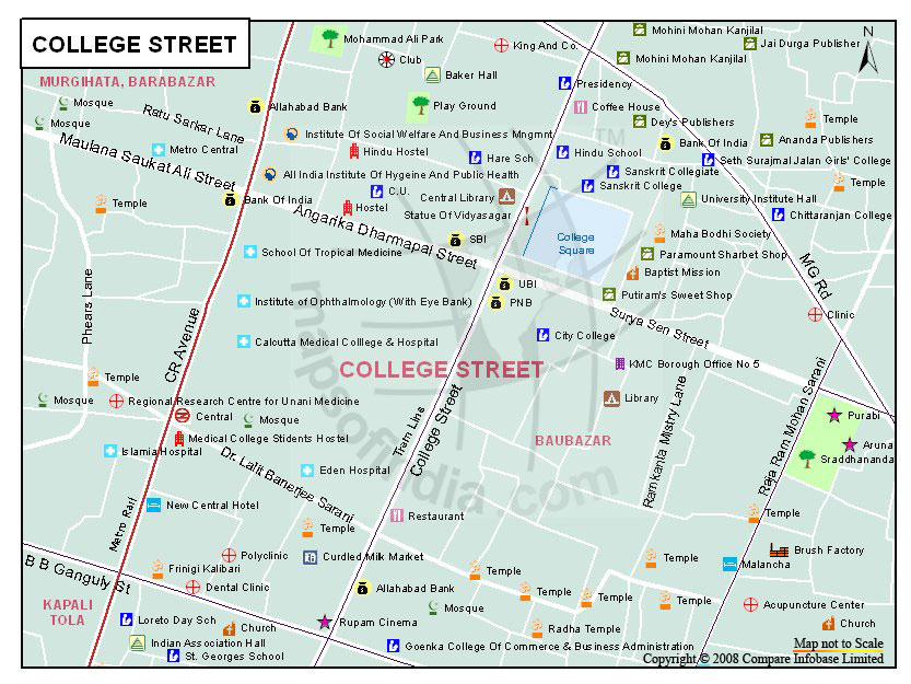 College Street Map